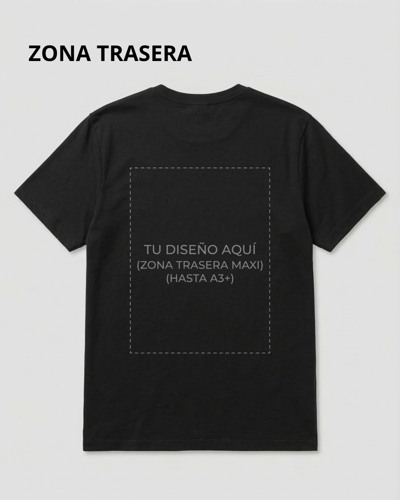 Camiseta Premium Personalizada con tu Diseño (DTF de alta calidad).