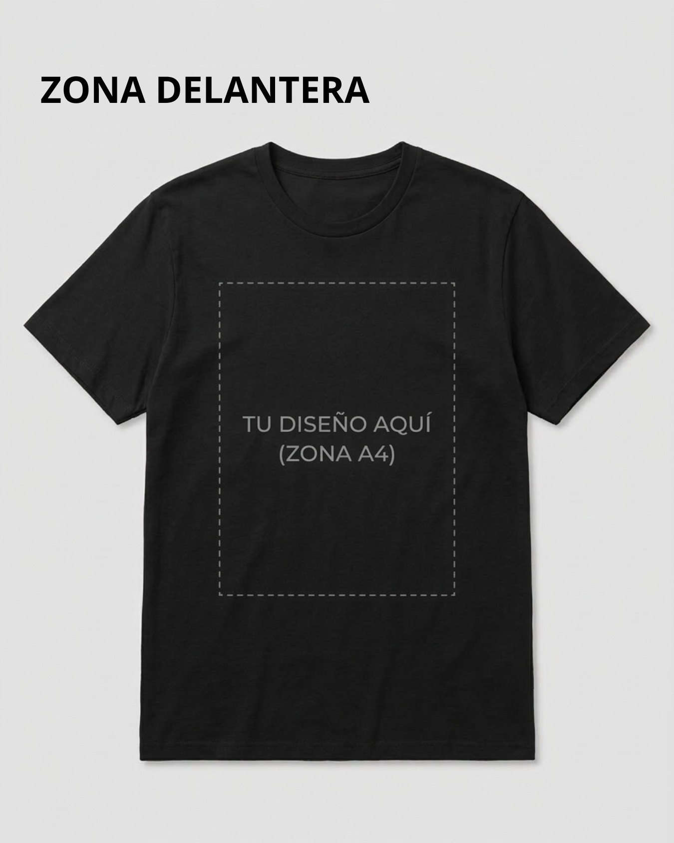 Camiseta Premium Personalizada con tu Diseño (DTF de alta calidad).